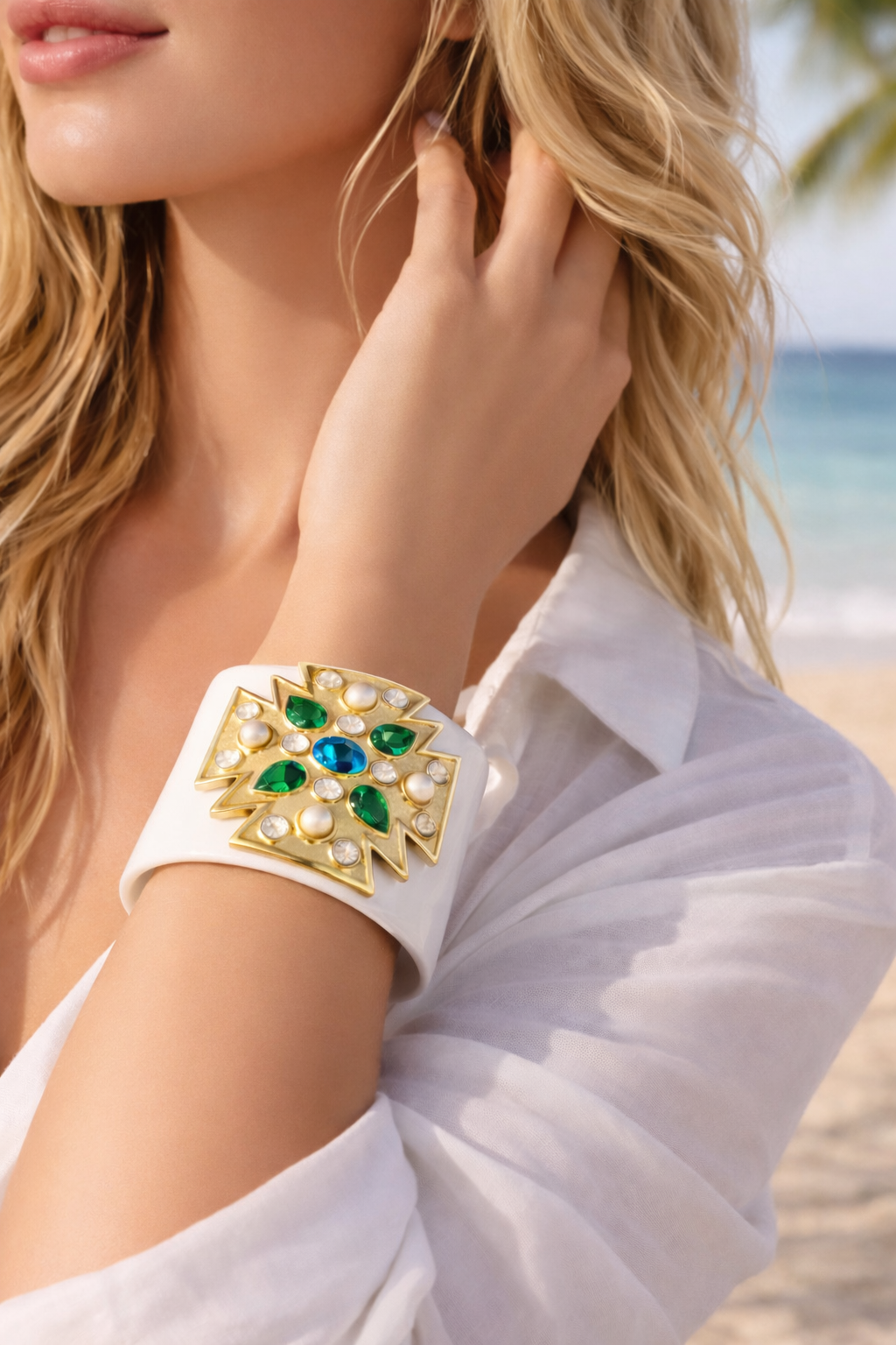 Palazzo Cuff White