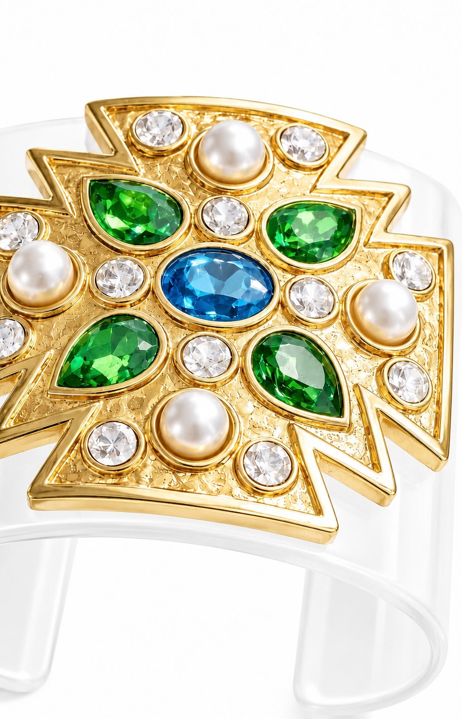 Palazzo Cuff Clear