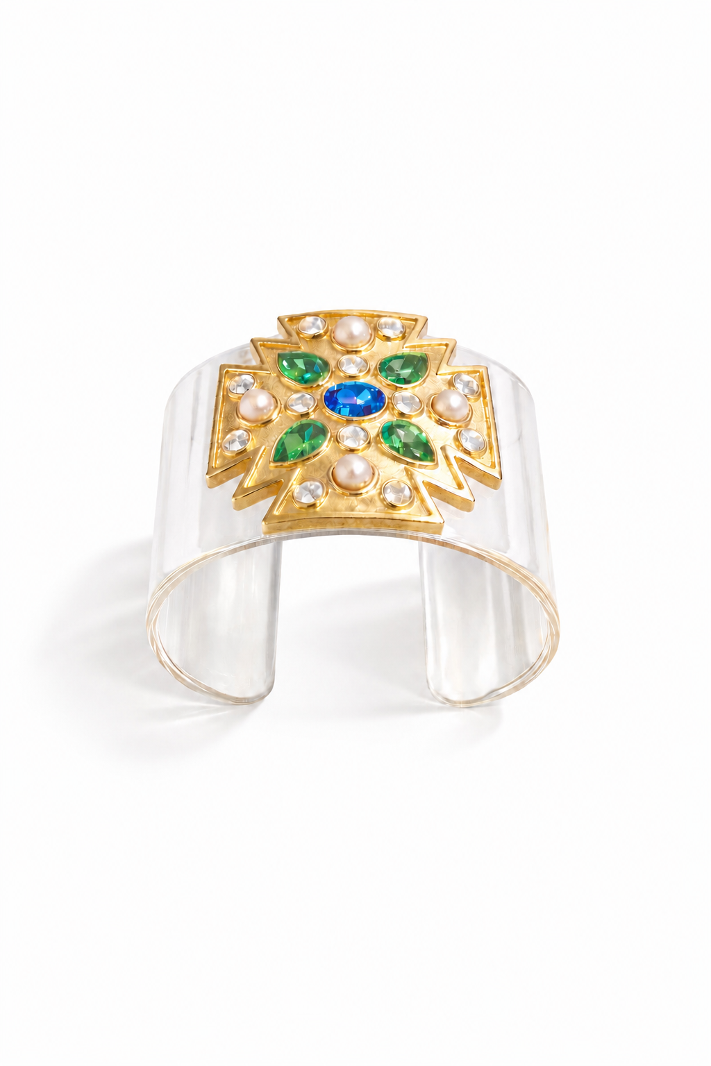 Palazzo Cuff Clear